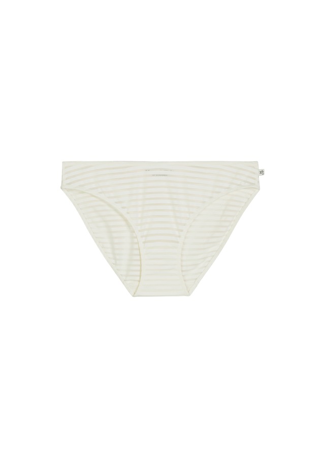 Marc O'Polo Bikinislip »Second Skin Jaquard« elastischer Bund, Spitze, gestreift, weich,