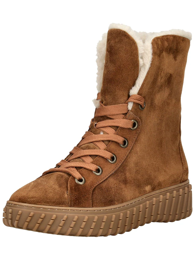 Paul Green Schnürstiefelette »Paul Green Stiefelette Veloursleder«