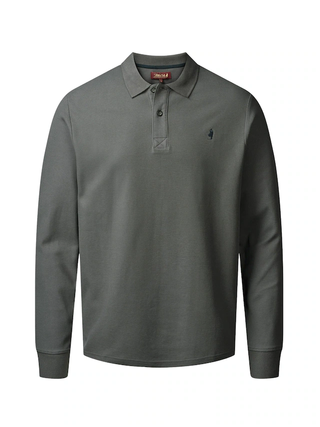 MCS Kurzarmhemd »MCS Polo long sleeve MCRockwall«