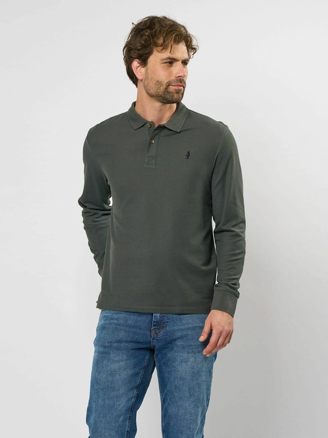 MCS Kurzarmhemd »MCS Polo long sleeve MCRockwall«