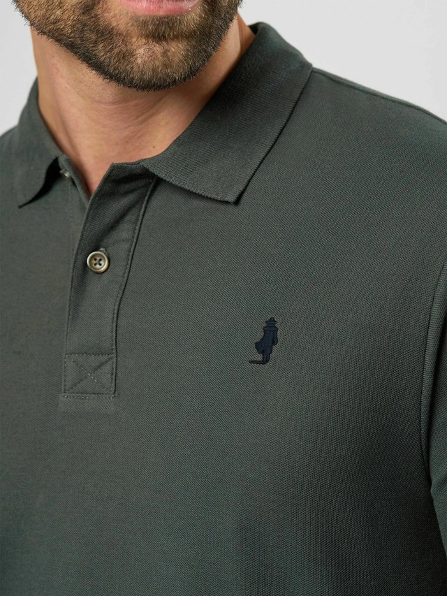 MCS Kurzarmhemd »MCS Polo long sleeve MCRockwall«