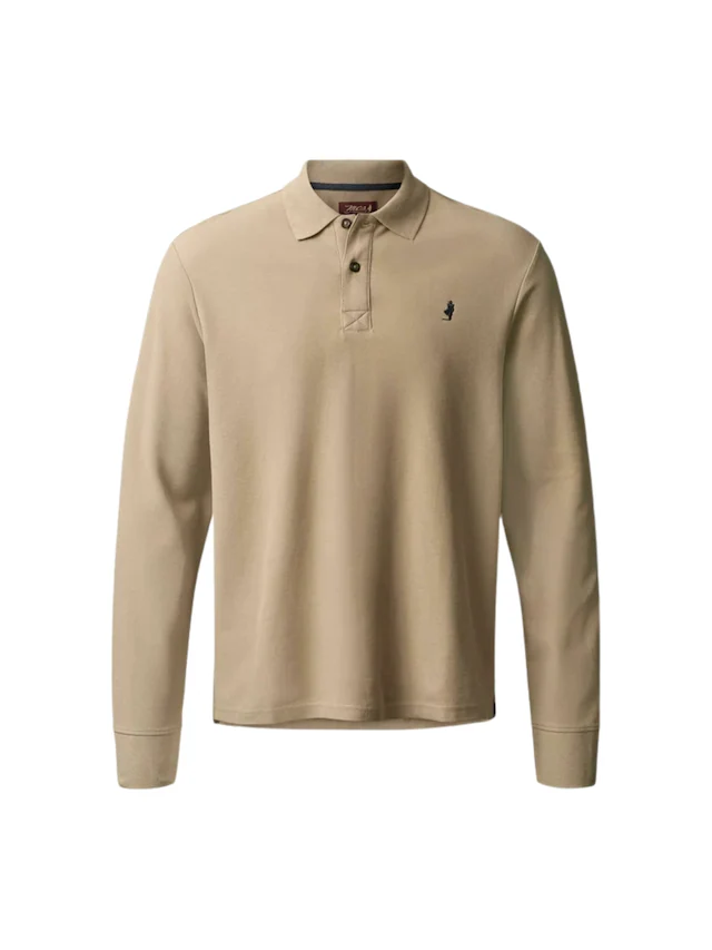 MCS Kurzarmhemd »MCS Polo long sleeve MCRockwall«