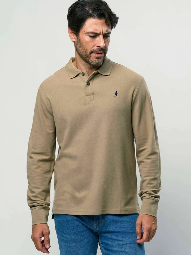 MCS Kurzarmhemd »MCS Polo long sleeve MCRockwall«