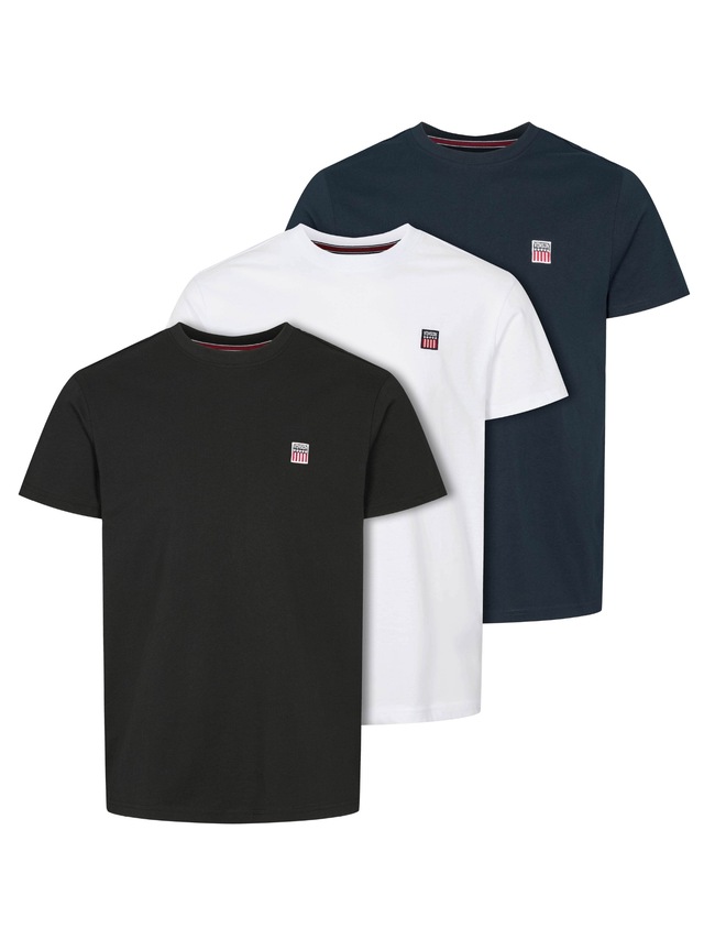 VINSON Kurzarmhemd »VINSON 3-pack T-shirt VMMassimo«