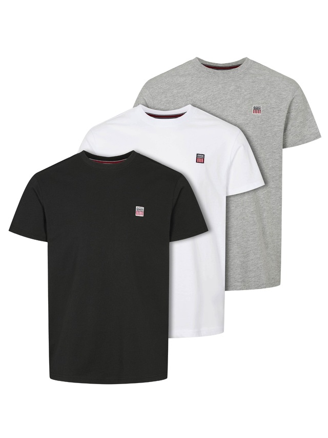 VINSON Kurzarmhemd »VINSON 3-pack T-shirt VMMassimo«
