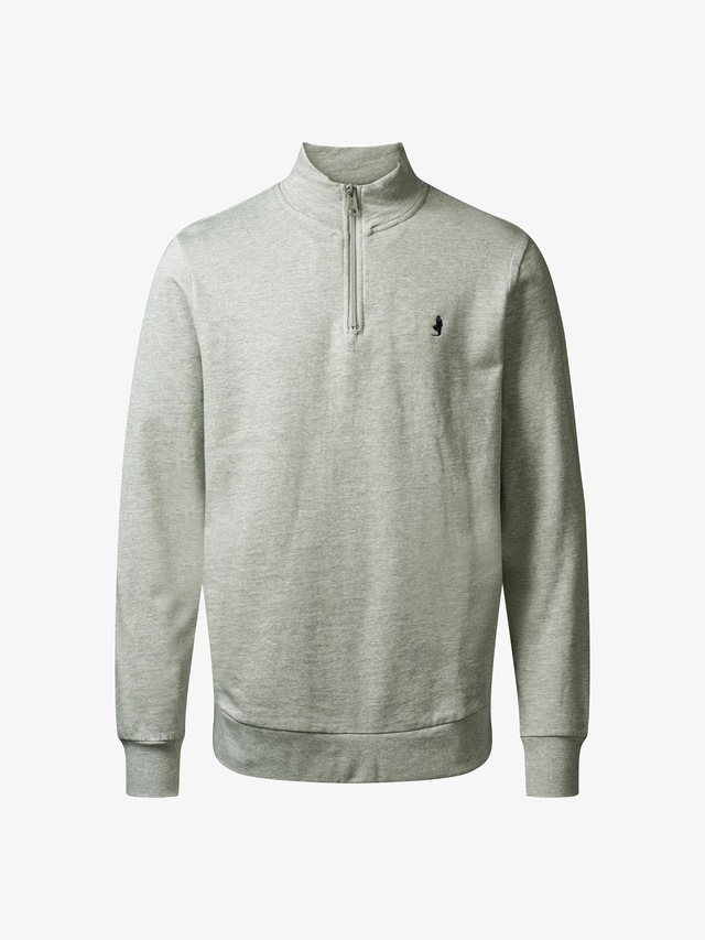 MCS Rundhalspullover »MCS sweatshirt with half-zip MCClement«