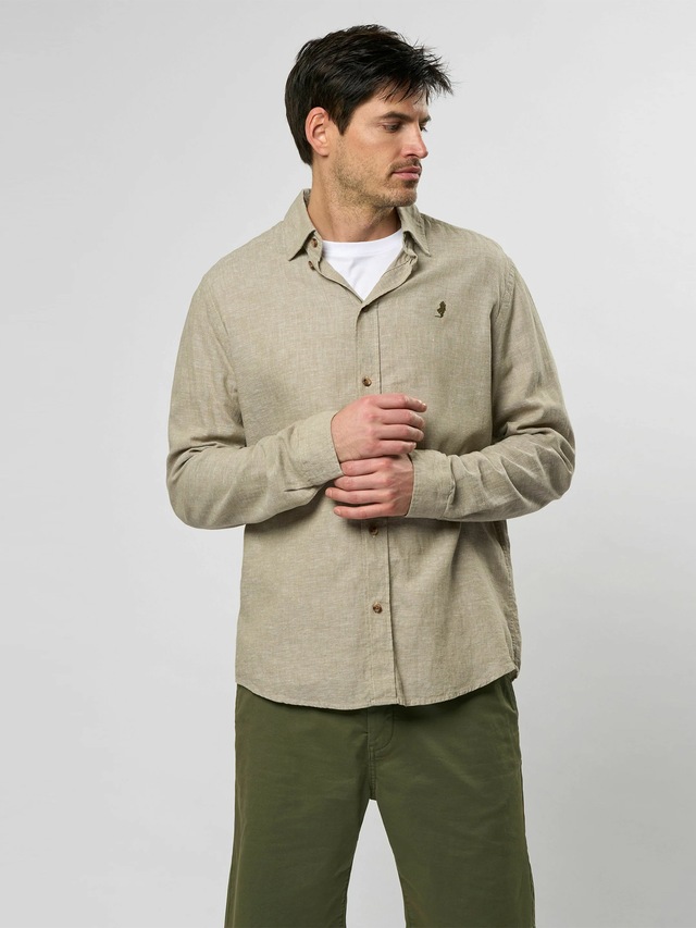 MCS Langarmhemd »MCS shirt MCDean«