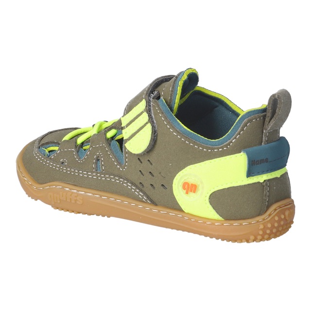qnuffs Barfußschuh »Lerche« Sneaker, Halbschuh, Sneaker mit Namenschild an der Ferse