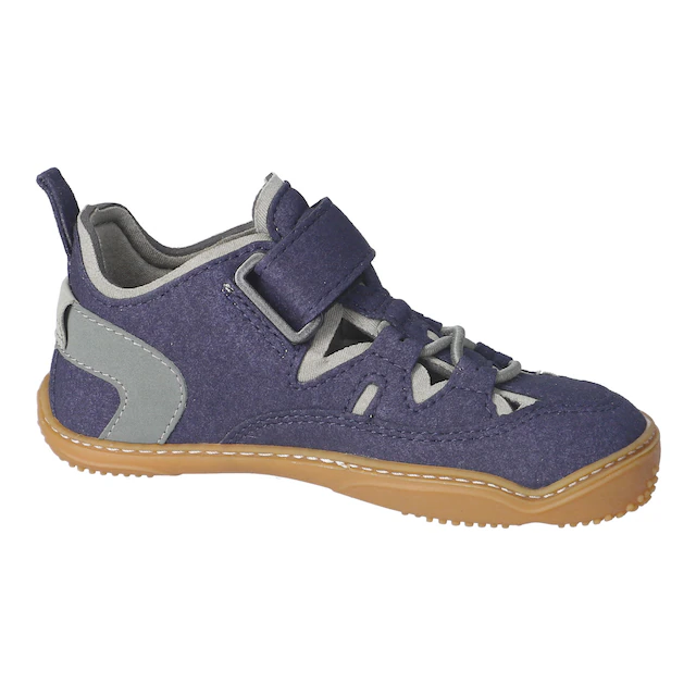 qnuffs Barfußschuh »Lerche« Sneaker, Halbschuh, Sneaker mit Namenschild an der Ferse