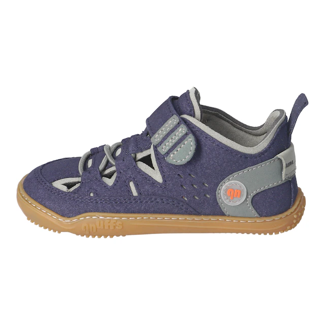 qnuffs Barfußschuh »Lerche« Sneaker, Halbschuh, Sneaker mit Namenschild an der Ferse
