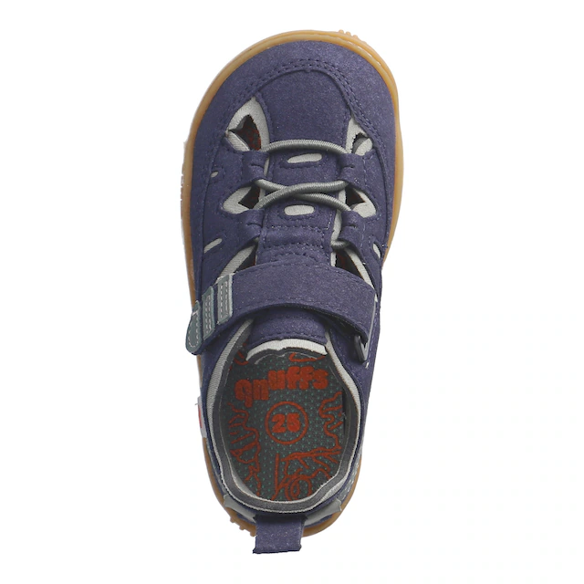 qnuffs Barfußschuh »Lerche« Sneaker, Halbschuh, Sneaker mit Namenschild an der Ferse