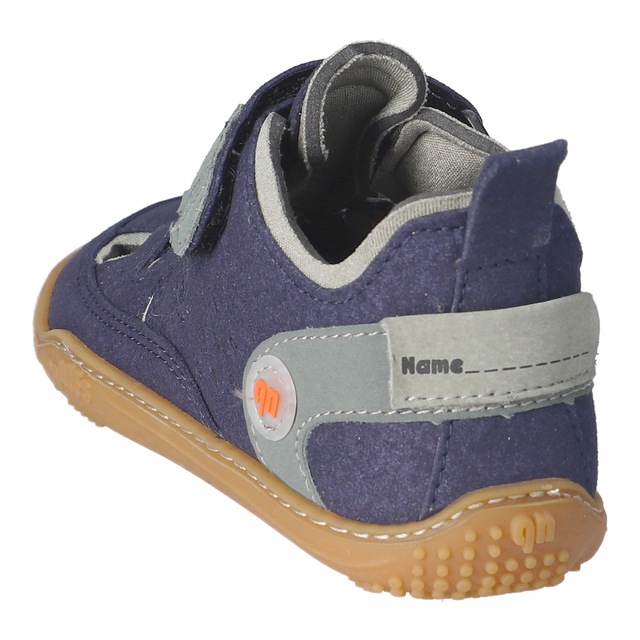 qnuffs Barfußschuh »Lerche« Sneaker, Halbschuh, Sneaker mit Namenschild an der Ferse