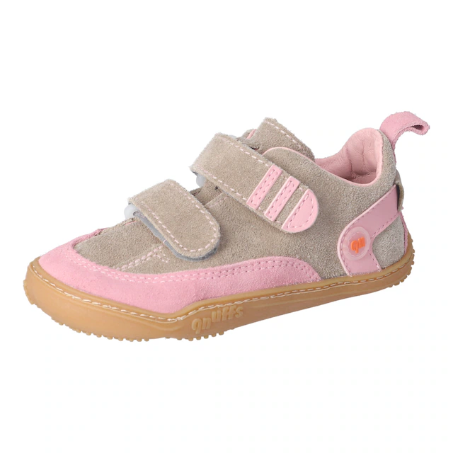 qnuffs Barfußschuh »Ahorn« Klettschuh, Kinderschuh mit Nullsprenung