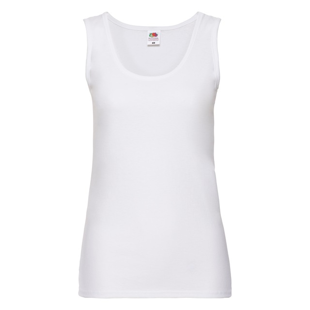 Fruit of the Loom Tanktop Packung, 3 Stk. aus reiner Baumwolle, Rundhals