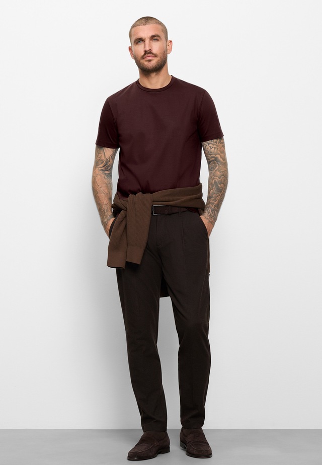 OLYMP T-Shirt »OLYMP Casual Wirk, T-Shirt«