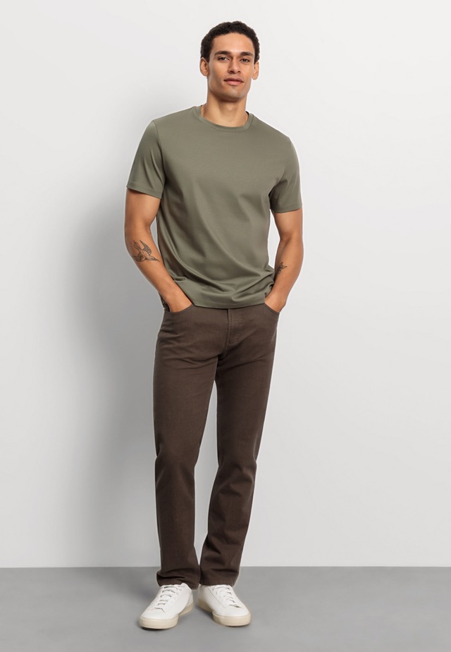 OLYMP T-Shirt »OLYMP Casual Wirk, T-Shirt«