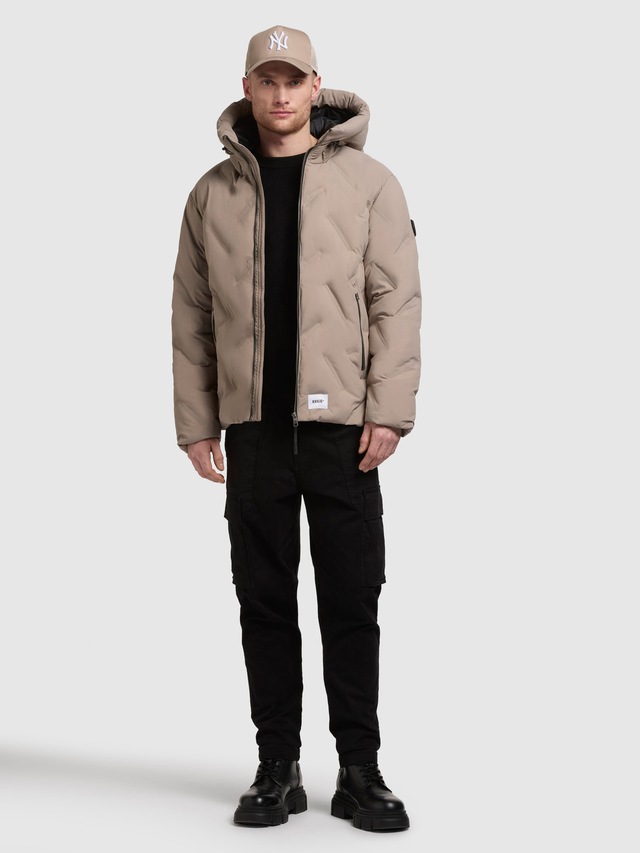 khujo Steppjacke »ONERT« mit Kapuze