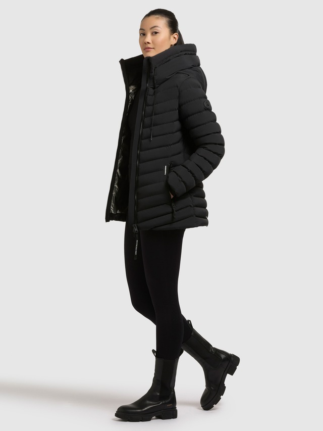 khujo Steppjacke »PACE2« mit Kapuze