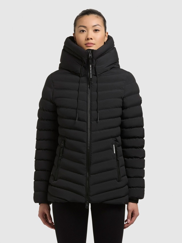 khujo Steppjacke »PACE2« mit Kapuze