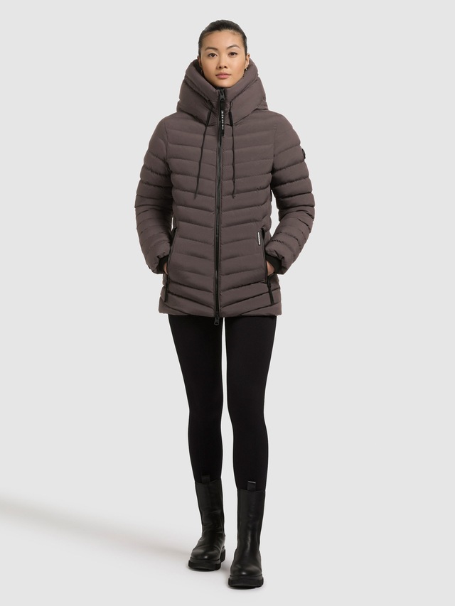 khujo Steppjacke »PACE2« mit Kapuze