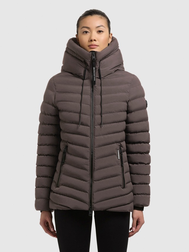 khujo Steppjacke »PACE2« mit Kapuze