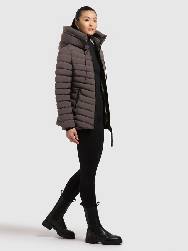 khujo Steppjacke »PACE2« mit Kapuze