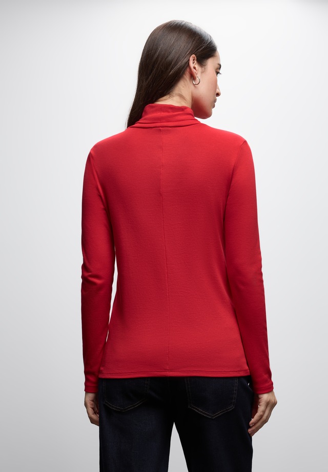 STREET ONE Rollkragenshirt im soften Baumwoll-Mix