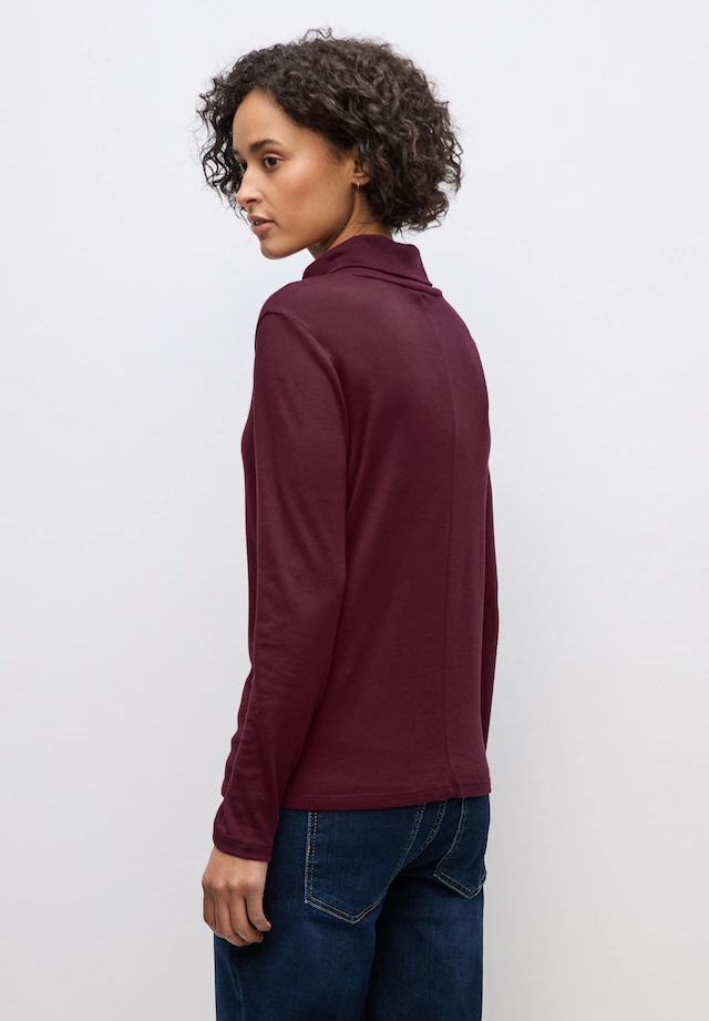 STREET ONE Rollkragenshirt im soften Baumwoll-Mix