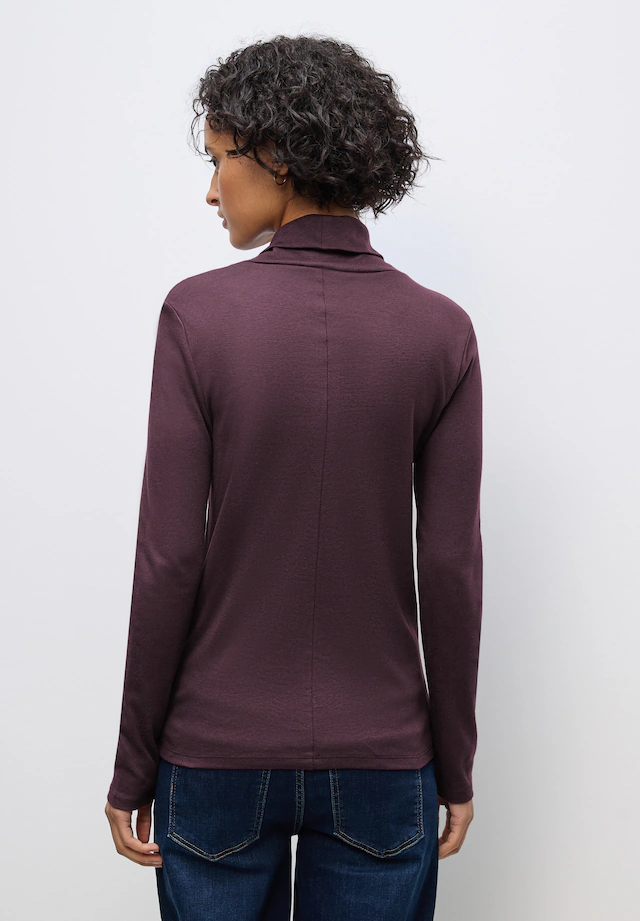 STREET ONE Rollkragenshirt im soften Baumwoll-Mix