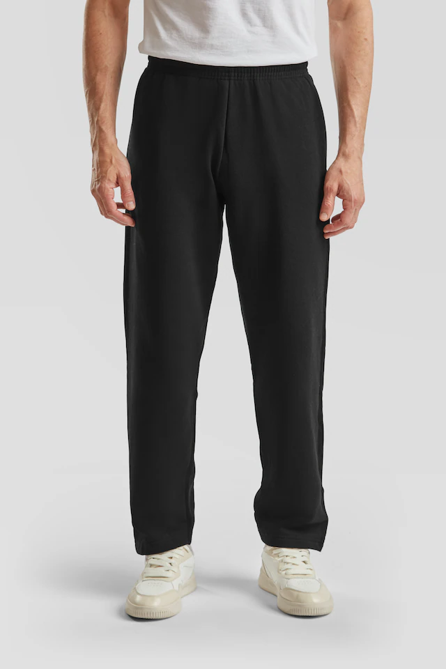 Fruit of the Loom Sweathose Jogger mit offenem Beinabschluss