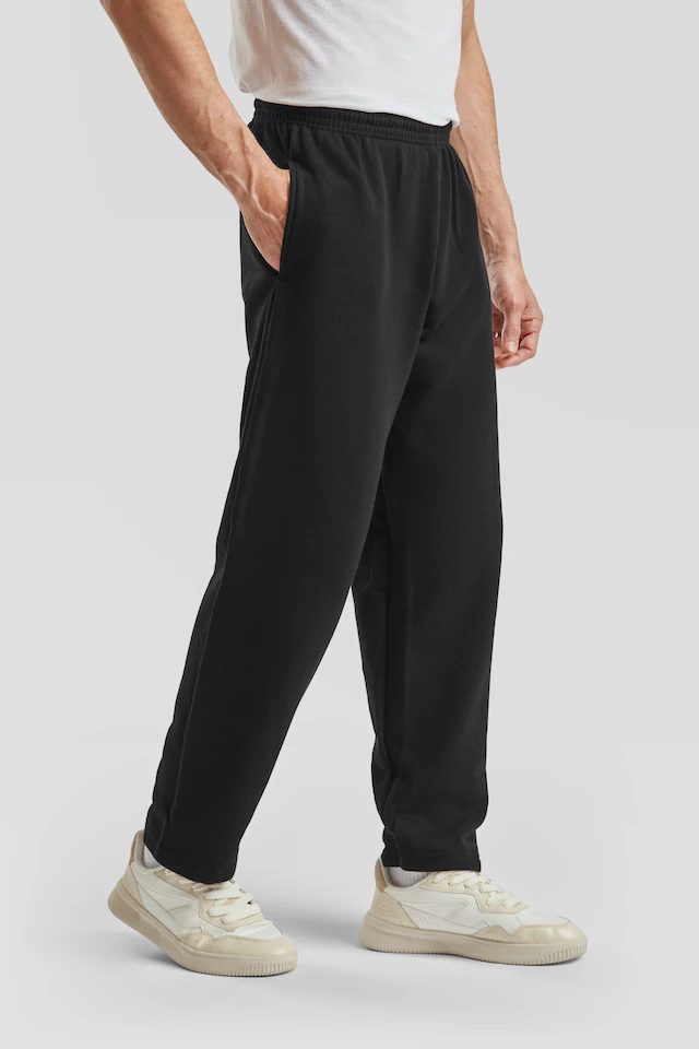 Fruit of the Loom Sweathose Jogger mit offenem Beinabschluss
