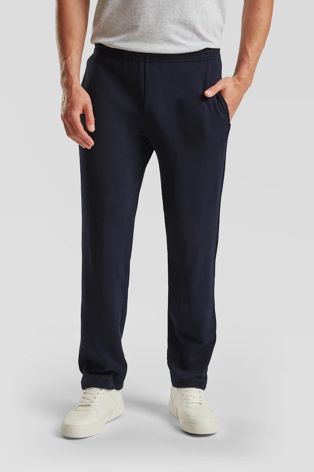 Fruit of the Loom Sweathose Jogger mit offenem Beinabschluss
