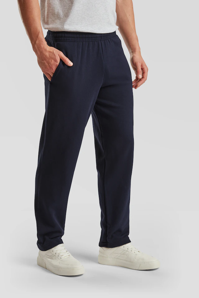 Fruit of the Loom Sweathose Jogger mit offenem Beinabschluss