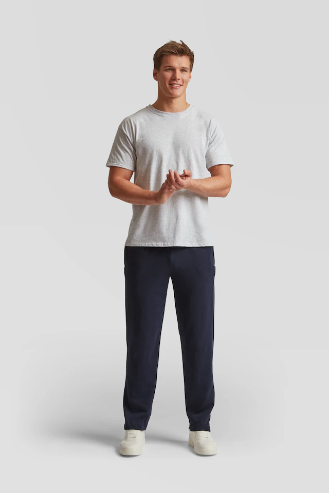 Fruit of the Loom Sweathose Jogger mit offenem Beinabschluss