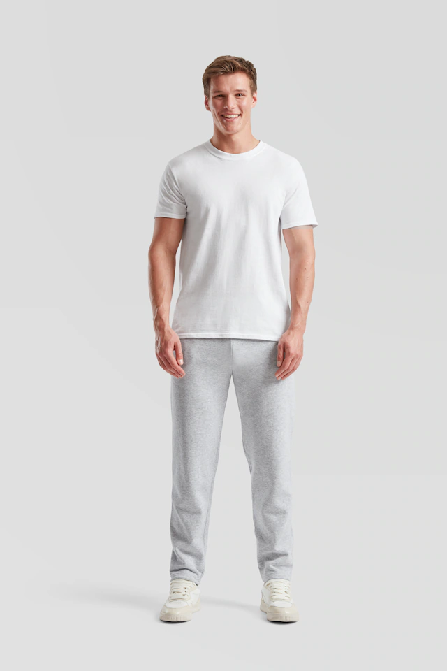 Fruit of the Loom Sweathose Jogger mit offenem Beinabschluss