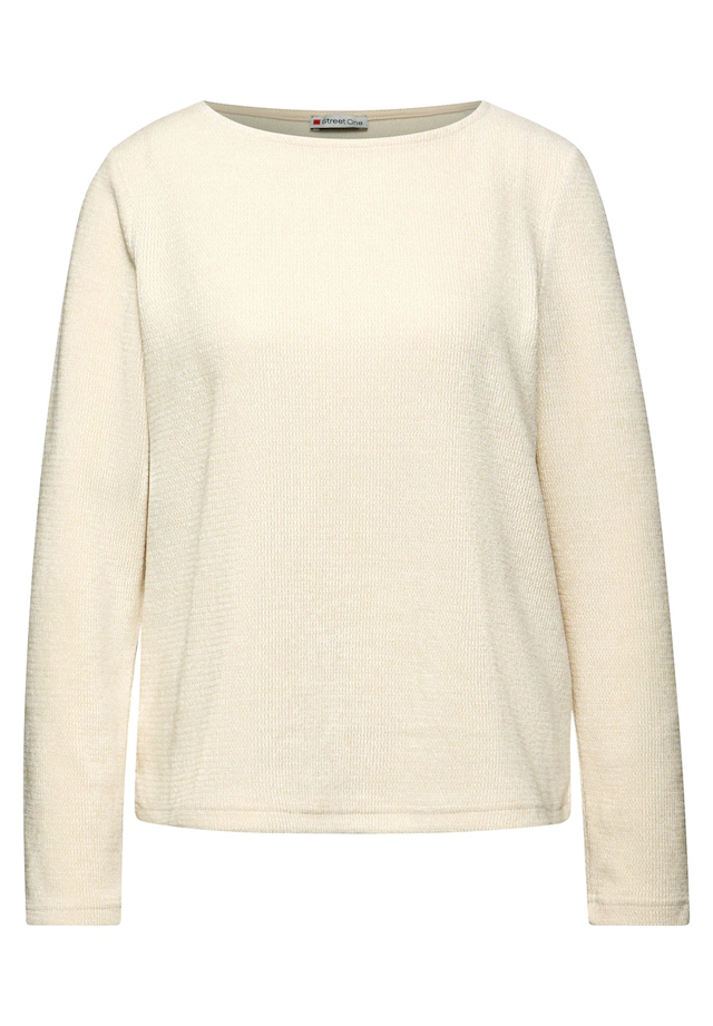 STREET ONE Langarmshirt mit U-Boot-Ausschnitt