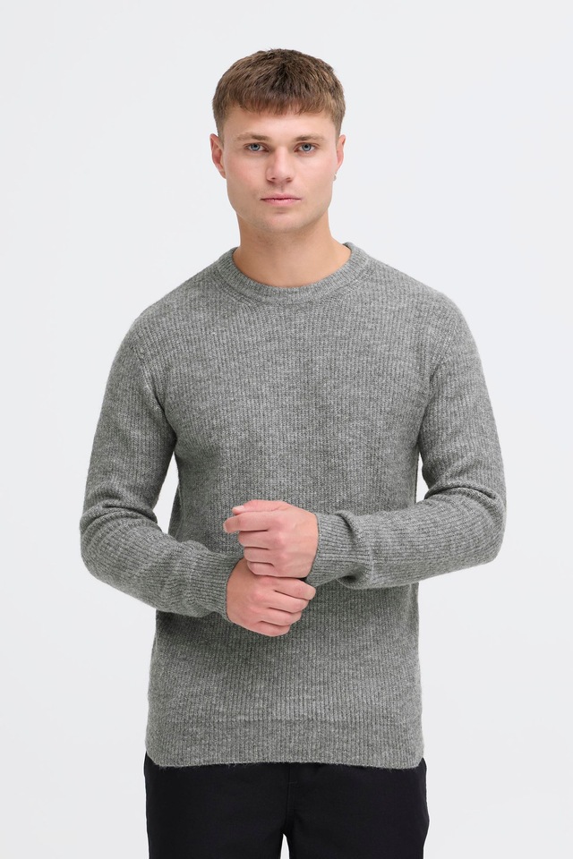 Indicode Strickfleece-Pullover »Strickpullover IDBratram«