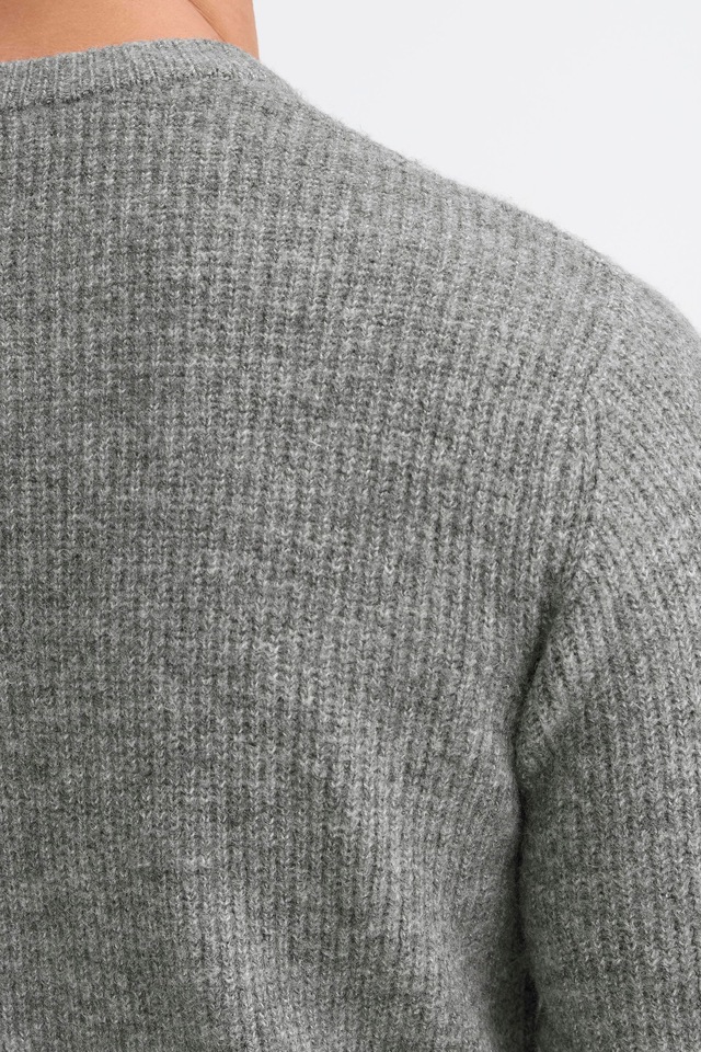 Indicode Strickfleece-Pullover »Strickpullover IDBratram«