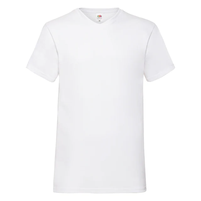 Fruit of the Loom T-Shirt Packung, 6 Stk. aus Baumwolle, V-Ausschnitt, 6-teilig