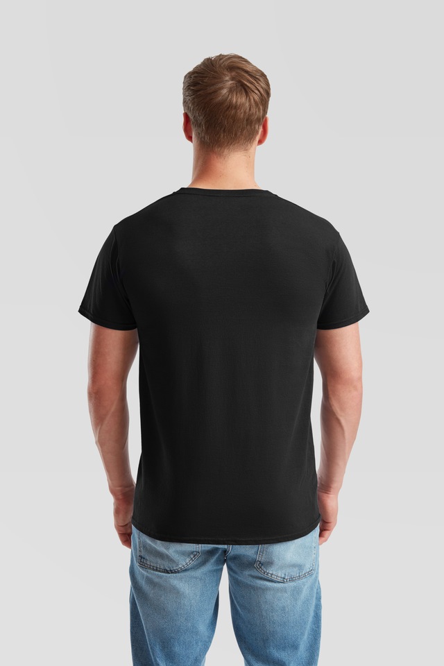 Fruit of the Loom T-Shirt Packung, 6 Stk. aus Baumwolle, V-Ausschnitt, 6-teilig