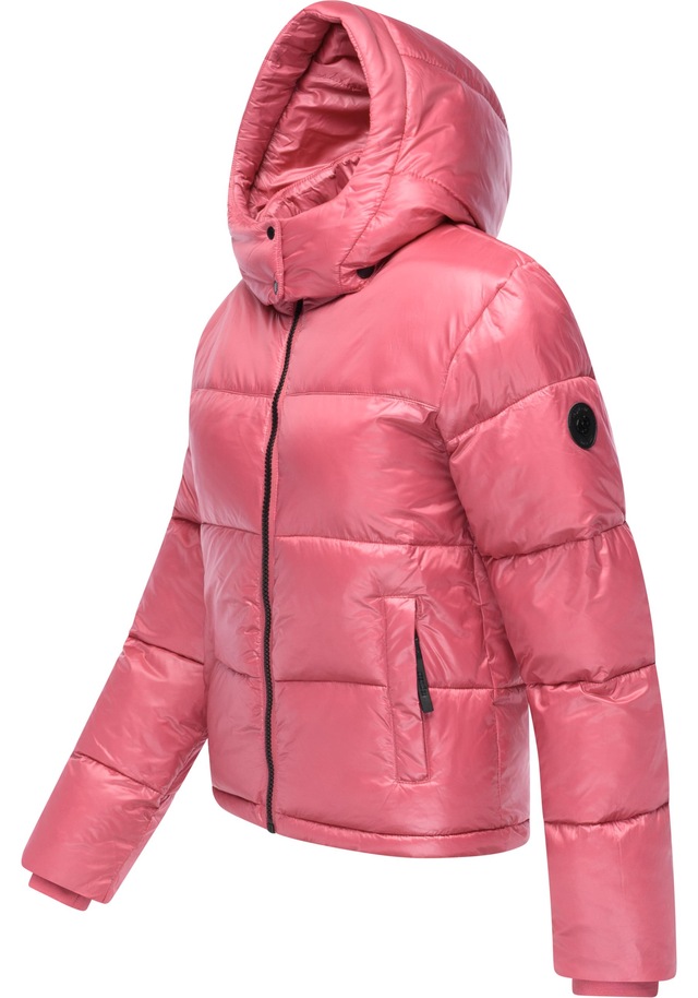 Ragwear Steppjacke »Roobie II« mit Kapuze Matt glänzende Damen Winterjacke mit Kapuze