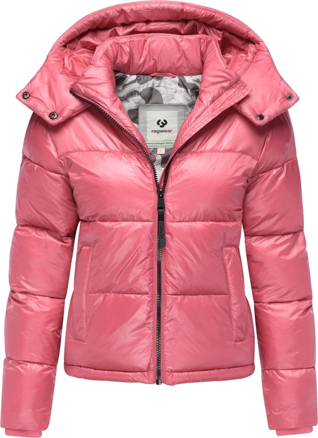 Ragwear Steppjacke »Roobie II« mit Kapuze Matt glänzende Damen Winterjacke mit Kapuze