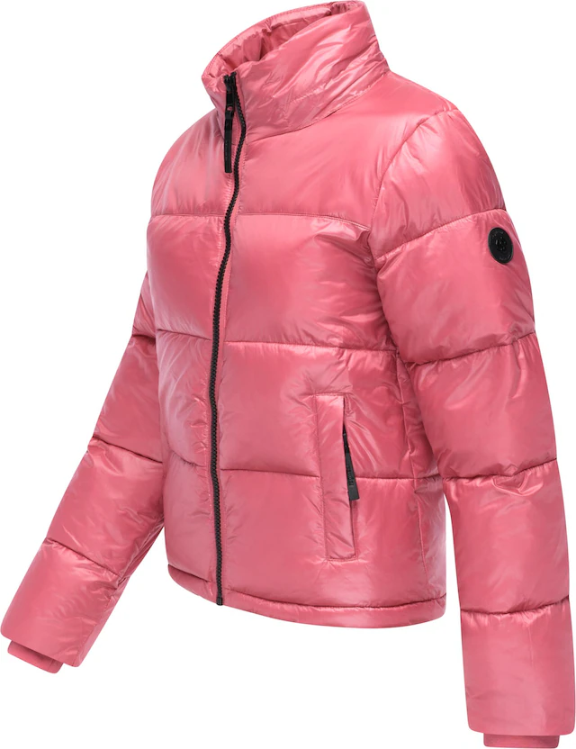 Ragwear Steppjacke »Roobie II« mit Kapuze Matt glänzende Damen Winterjacke mit Kapuze