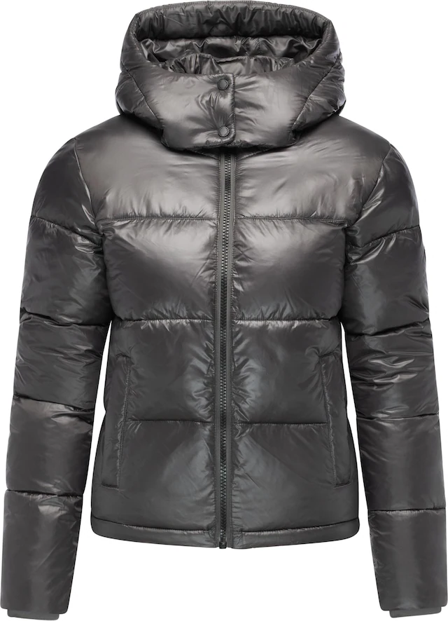 Ragwear Steppjacke »Roobie II« mit Kapuze Matt glänzende Damen Winterjacke mit Kapuze