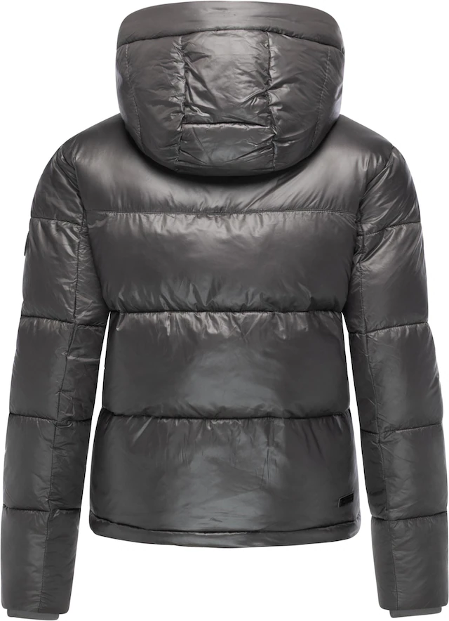 Ragwear Steppjacke »Roobie II« mit Kapuze Matt glänzende Damen Winterjacke mit Kapuze