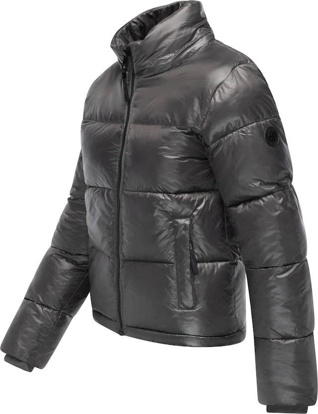 Ragwear Steppjacke »Roobie II« mit Kapuze Matt glänzende Damen Winterjacke mit Kapuze