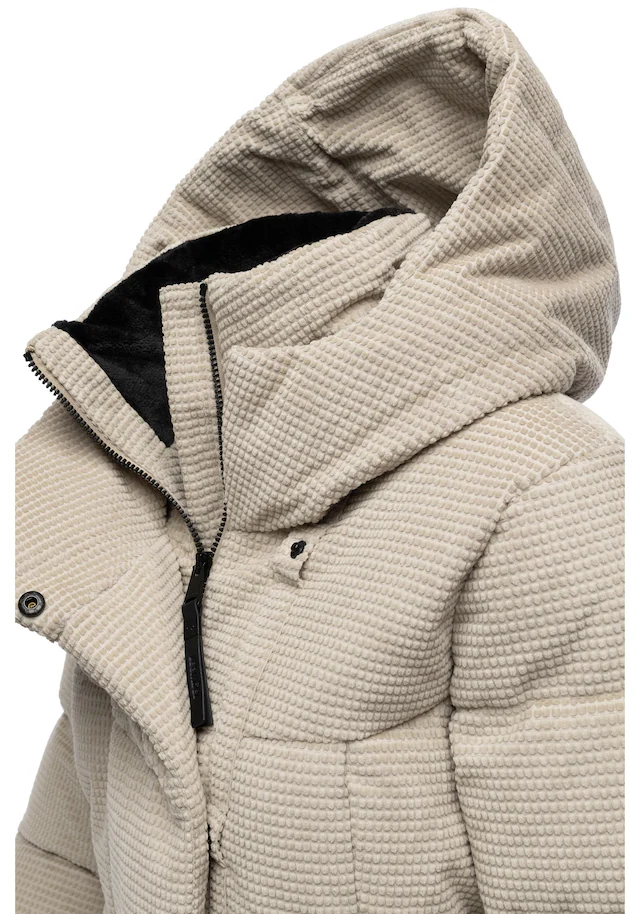Ragwear Wintermantel »Pavla Cordy YOUMODO« Wasserdichter Steppmantel in Kord-Optik