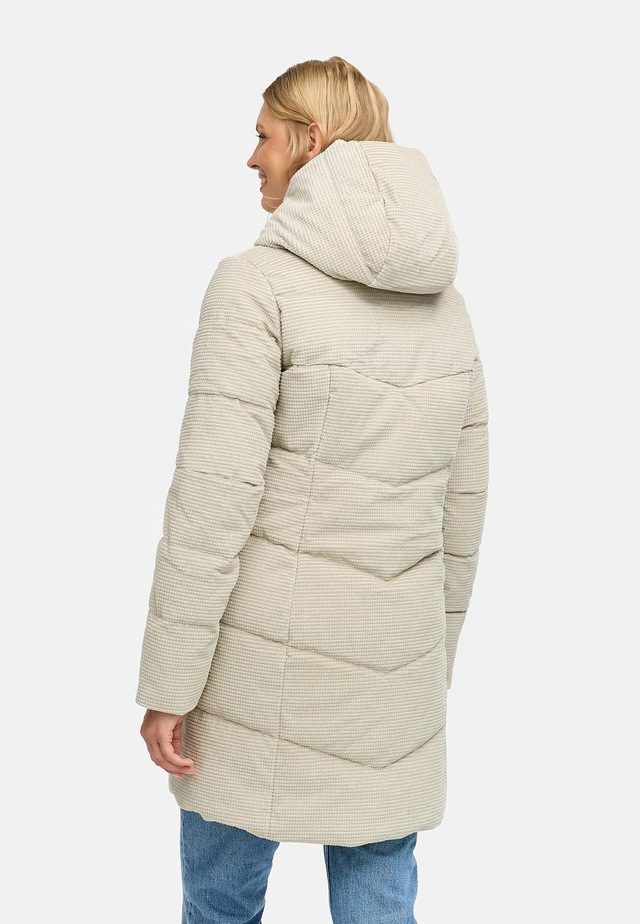 Ragwear Wintermantel »Pavla Cordy YOUMODO« Wasserdichter Steppmantel in Kord-Optik