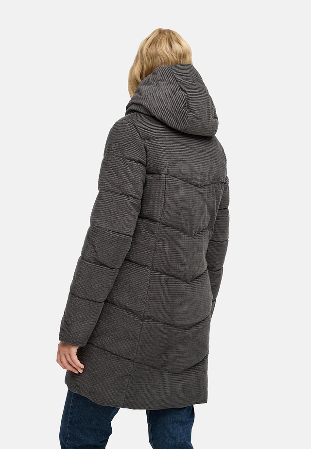 Ragwear Wintermantel »Pavla Cordy YOUMODO« Wasserdichter Steppmantel in Kord-Optik