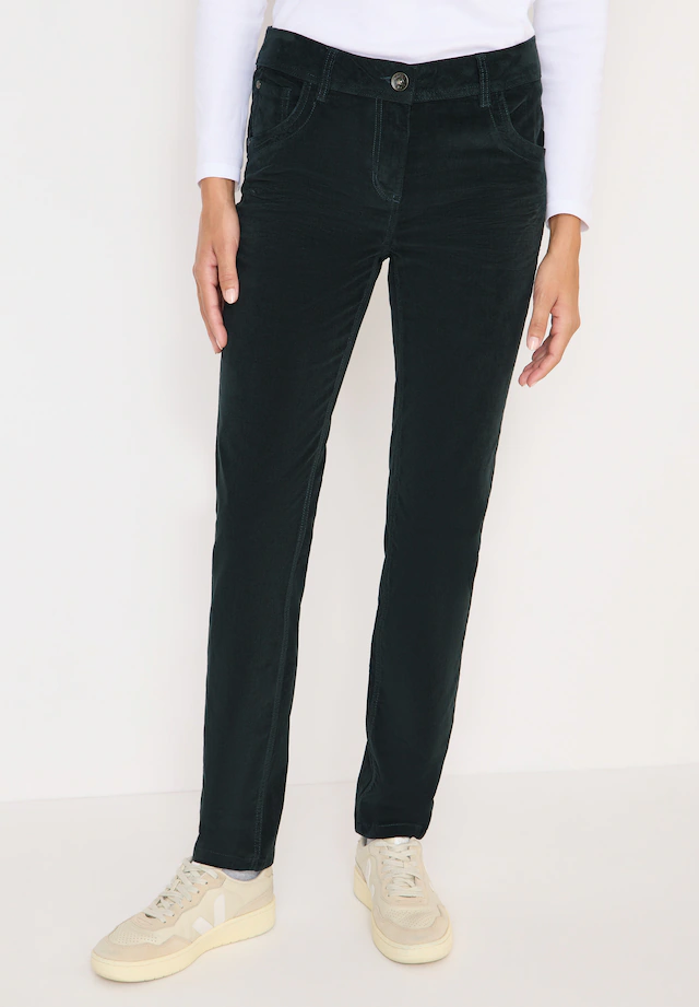 Cecil Cordhose Middle Waist